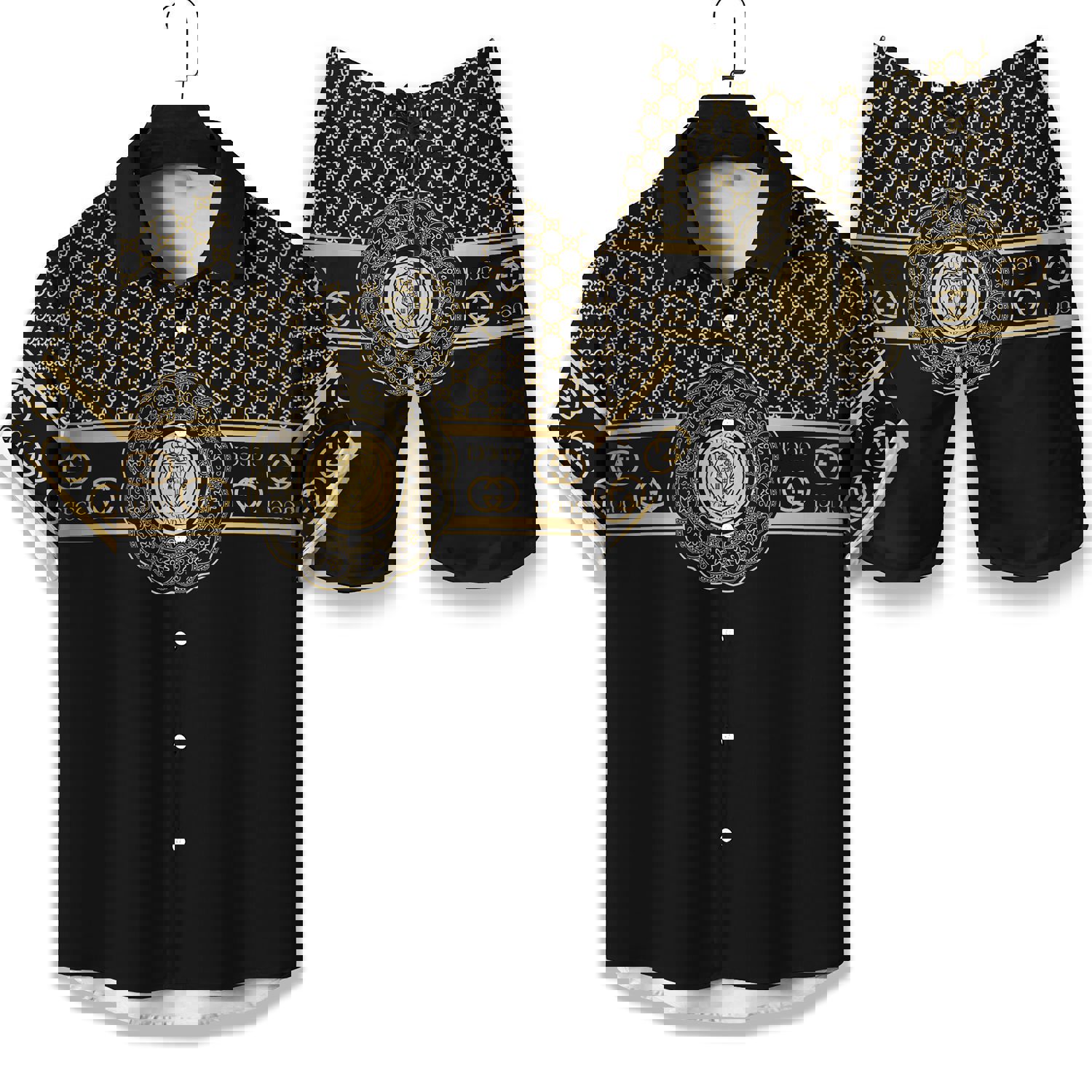 Gucci luxury hawaiian shirt short set Hawaii Shirt Shorts & Flip Flops