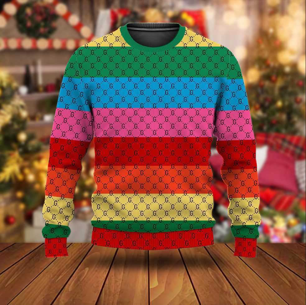 Gucci luxury ugly christmas sweater ucs1045 Christmas Ugly Sweater