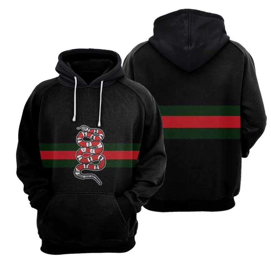 Gucci snake unisex hoodie for men women luxury brand clothing clothes outfit Hoodie 3D