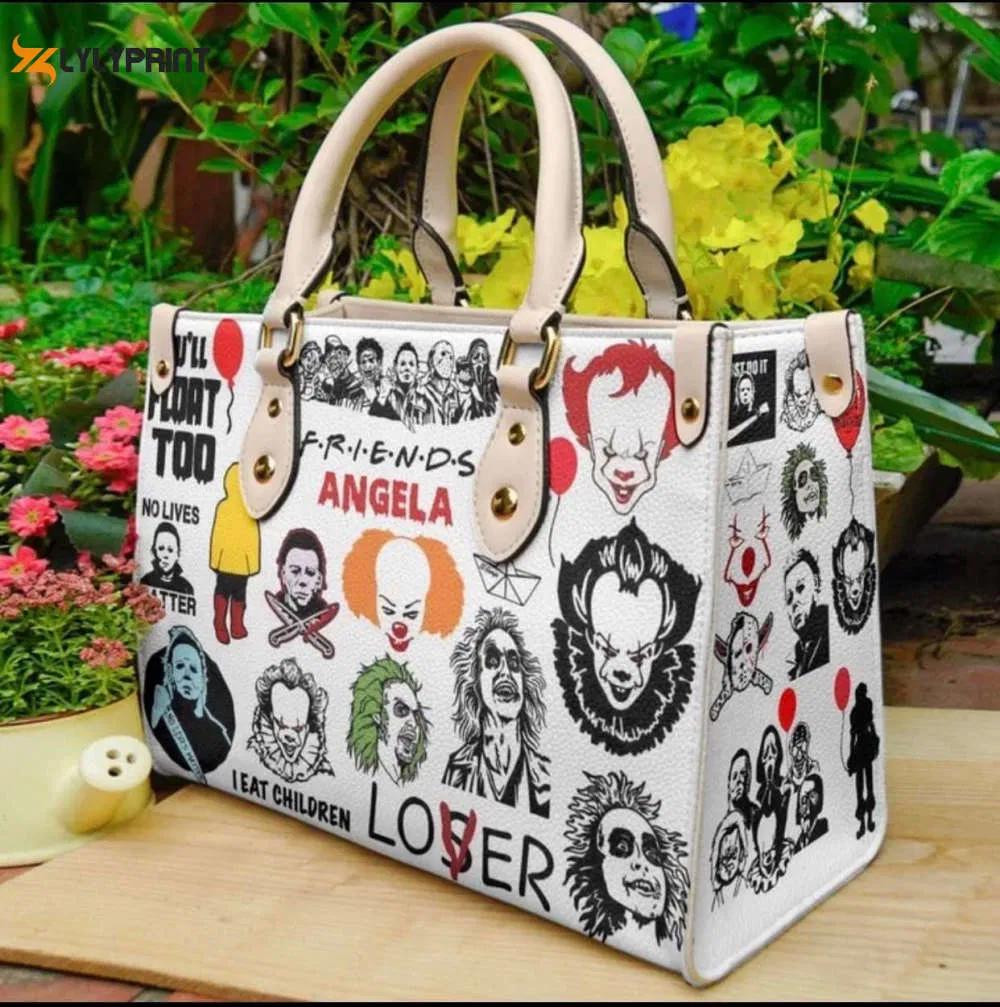 Horror leather bag for women gift 3958 Women Leather Hand Bag