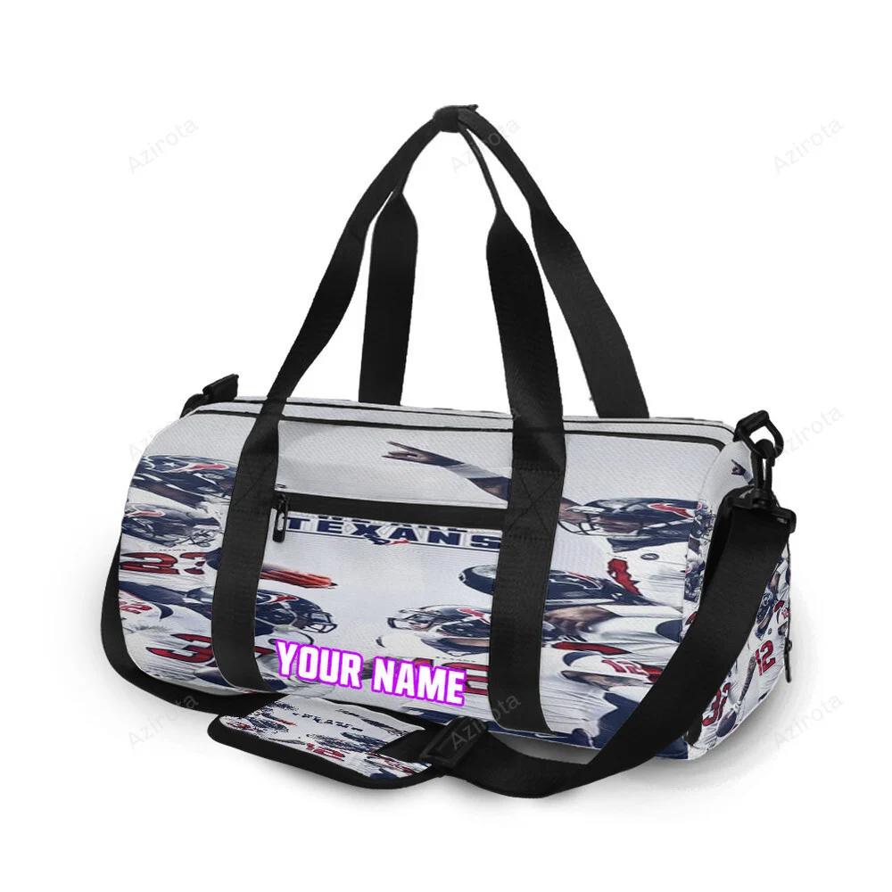 Houston texans we are texans1 personalized name travel bag gym bag 1950 Travel Bag
