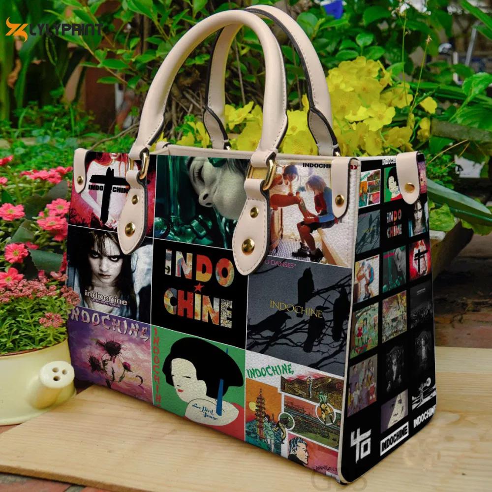 Indochine leather bag for women gift 1538 Women Leather Hand Bag