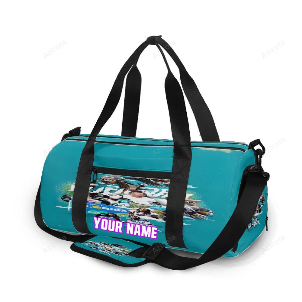 Jacksonville jaguars team personalized name travel bag gym bag 901 Travel Bag