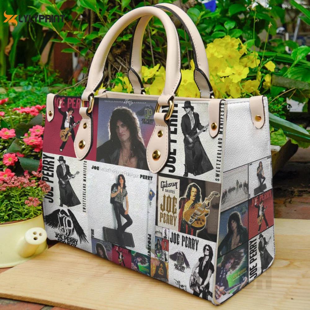 Joe perry aerosmith leather bag for women gift 1757 Women Leather Hand Bag