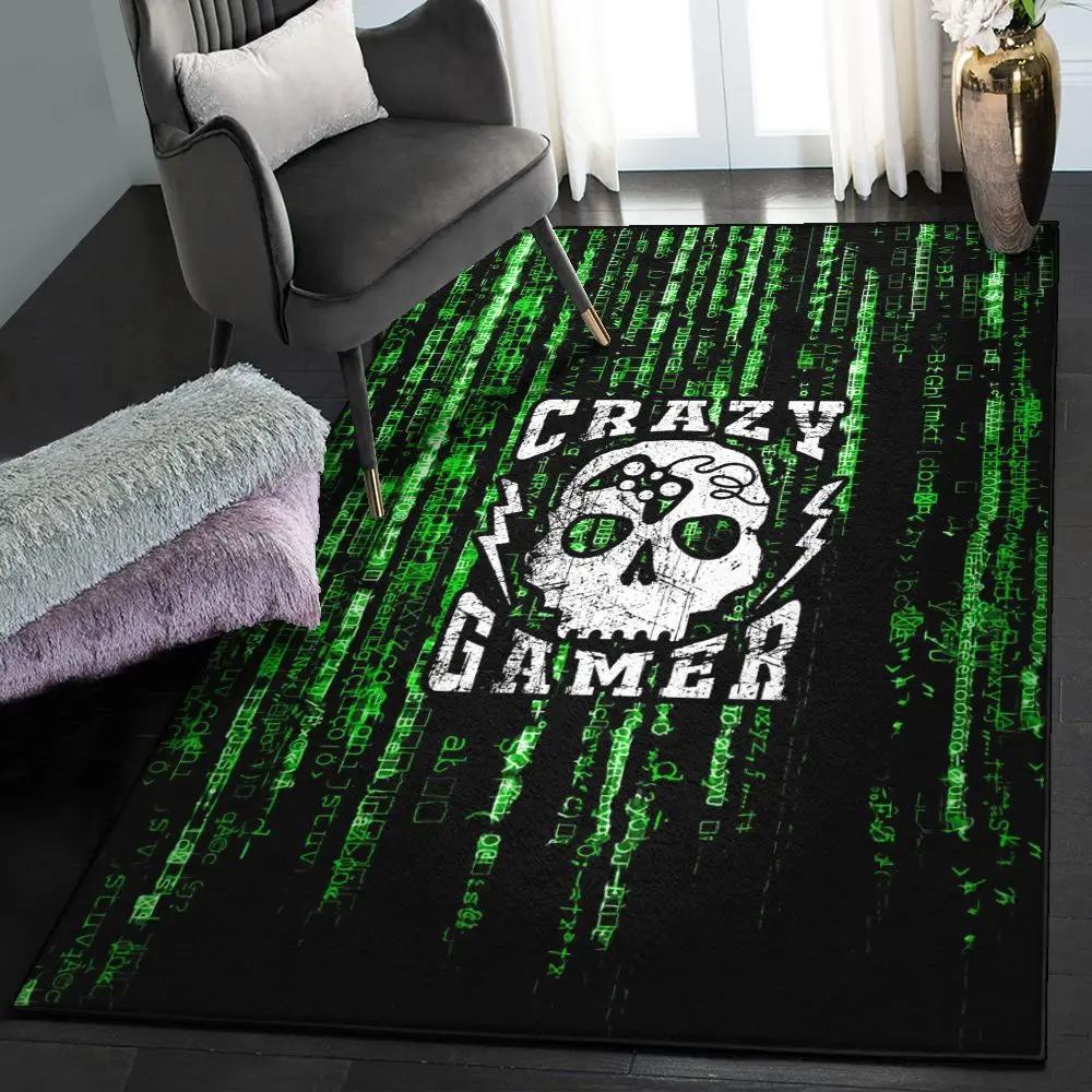 Kitchen rugs, crazy gamer gs cl rug Rectangle Rug