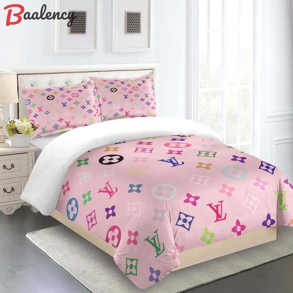 Louis vuitton fashion logo limited luxury brand bedding set  home decorations 10 bedding sets