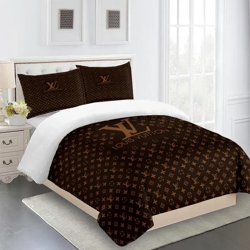 Louis vuitton fashion logo limited luxury brand bedding set  home decorations 11 Bedding Sets
