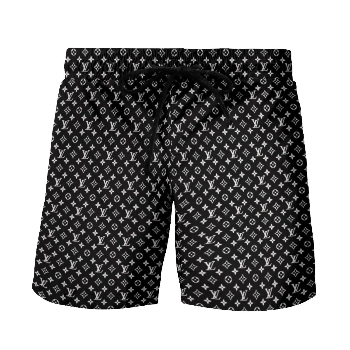 Louis vuitton hot luxury all over print shorts beach for men 160 Shorts For Ment