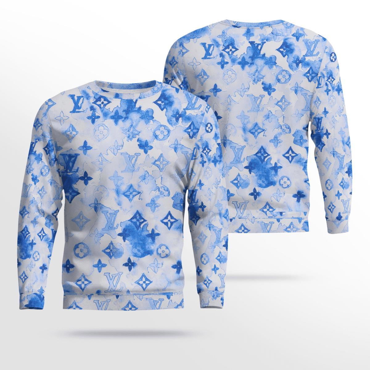 Lv luxury ugly sweater for winter  hot 2024 style 490 Christmas Ugly Sweater