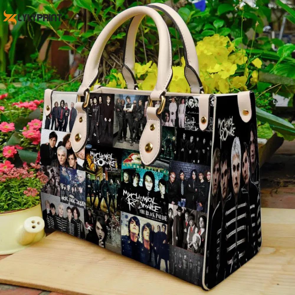 My chemical romance leather handbag for women gift 2499 Women Leather Hand Bag