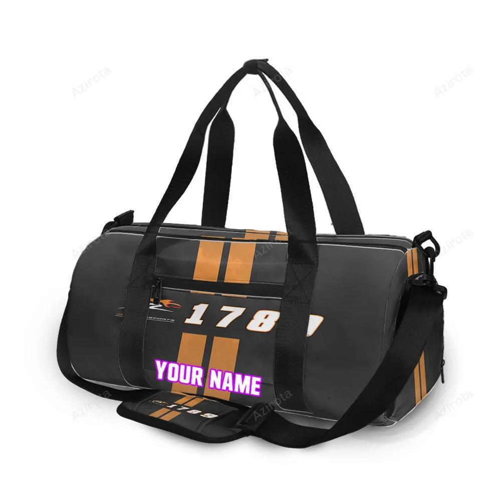 Nascar jr motorsports logo 1978 personalized name travel bag gym bag 1294 Travel Bag
