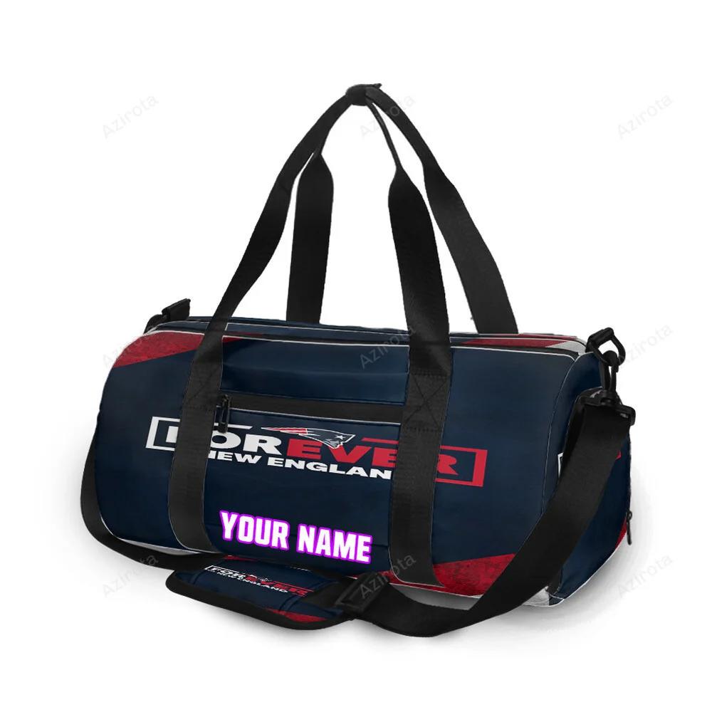 New england patriots forever new england personalized name travel bag gym bag 378 Travel Bag