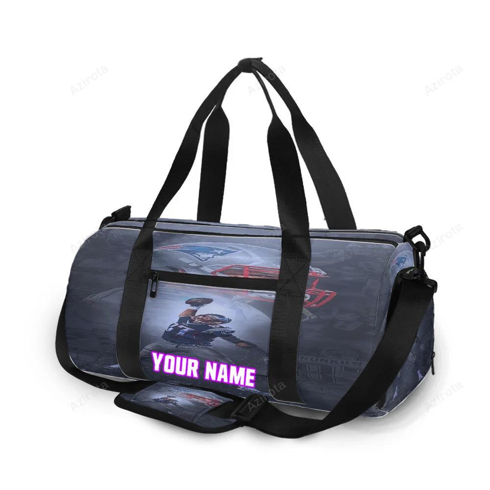 New england patriots gostkowski throwing personalized name travel bag gym bag 1440 Travel Bag