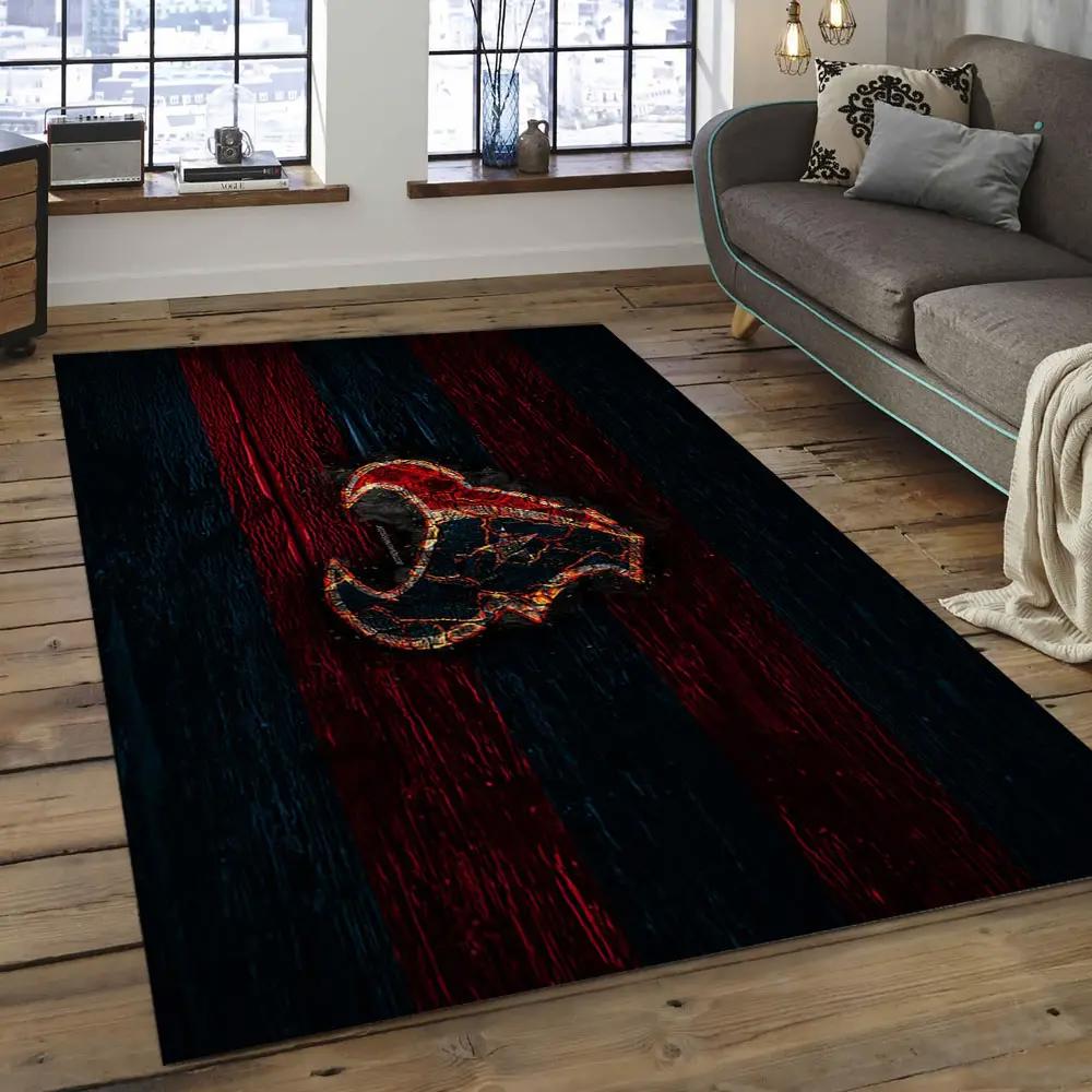 Nfl houston texans football team logo rectangle area rug ht06 Rectangle Rug