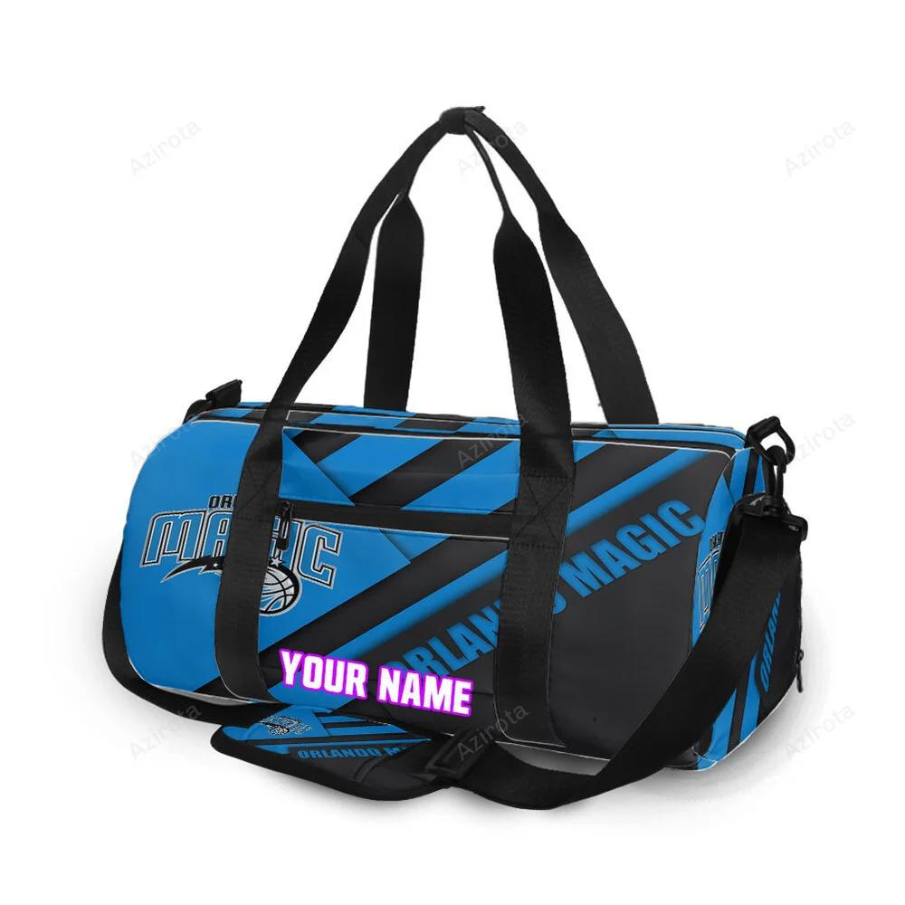 Orlando magic blue black personalized name travel bag gym bag 1100 Travel Bag