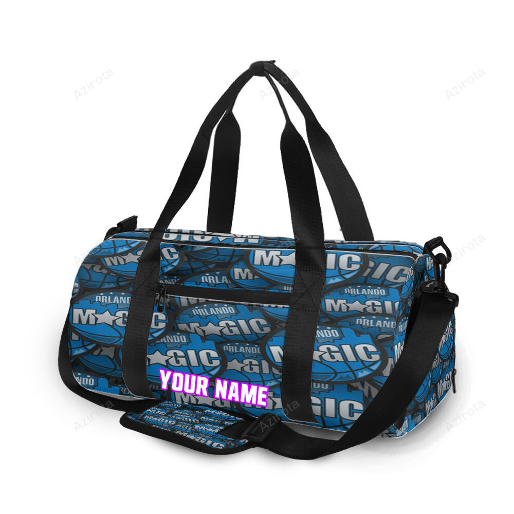Orlando magic3 personalized name travel bag gym bag 2225 Travel Bag