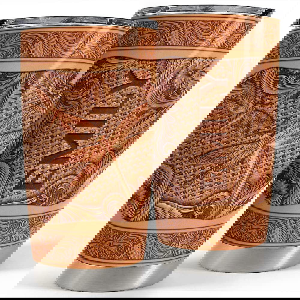 Personalized dragonfly tumbler wood sculpture drawing best gift Personalized Tumbler