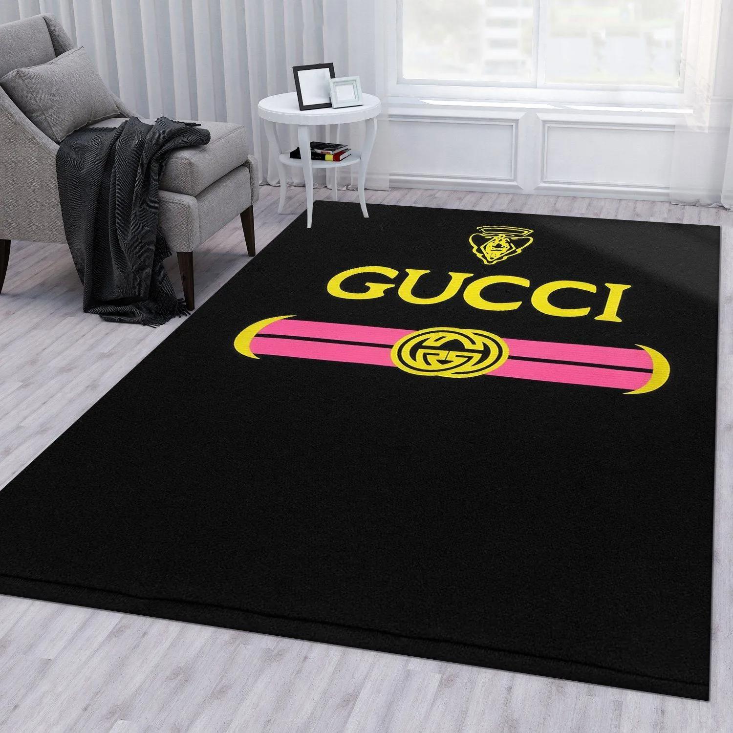Rugs in living room and bedroom - Gucci fashion brand rug living room rug floor decor home decorations Rectangle Rug