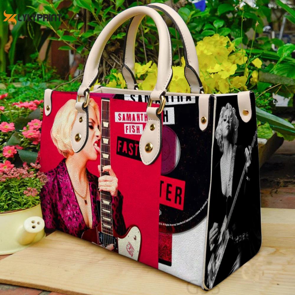 Samantha fish leather hand bag gift for women’s day: perfect women s day gift! g95 120 Women Leather Hand Bag