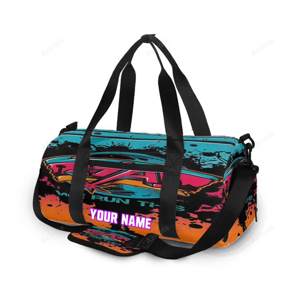 San antonio spurs we run it personalized name travel bag gym bag 2510 Travel Bag