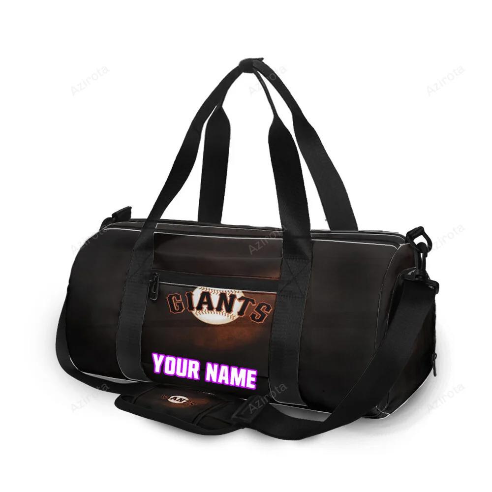 San francisco giants art 1 personalized name travel bag gym bag 2550 Travel Bag