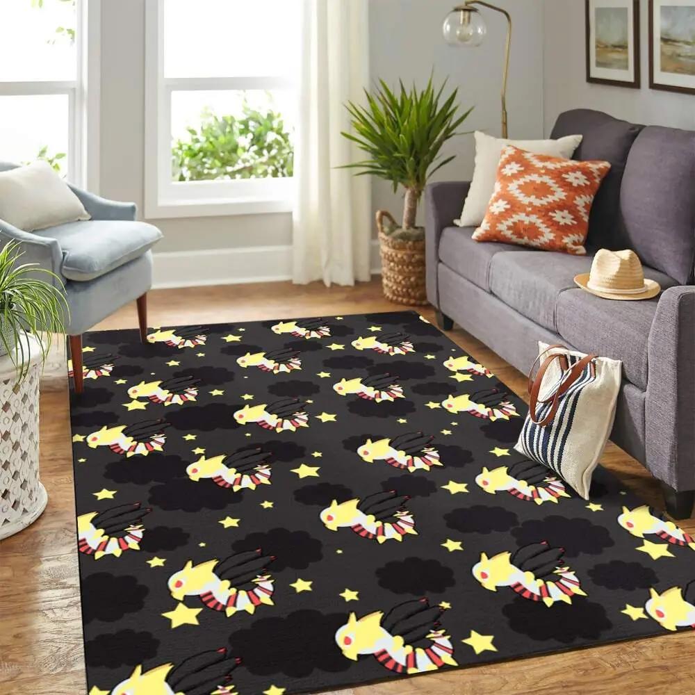 Santa claus moon carpet floor area rug living room rug home decorhome decorbedroom living room decor Rectangle Rug