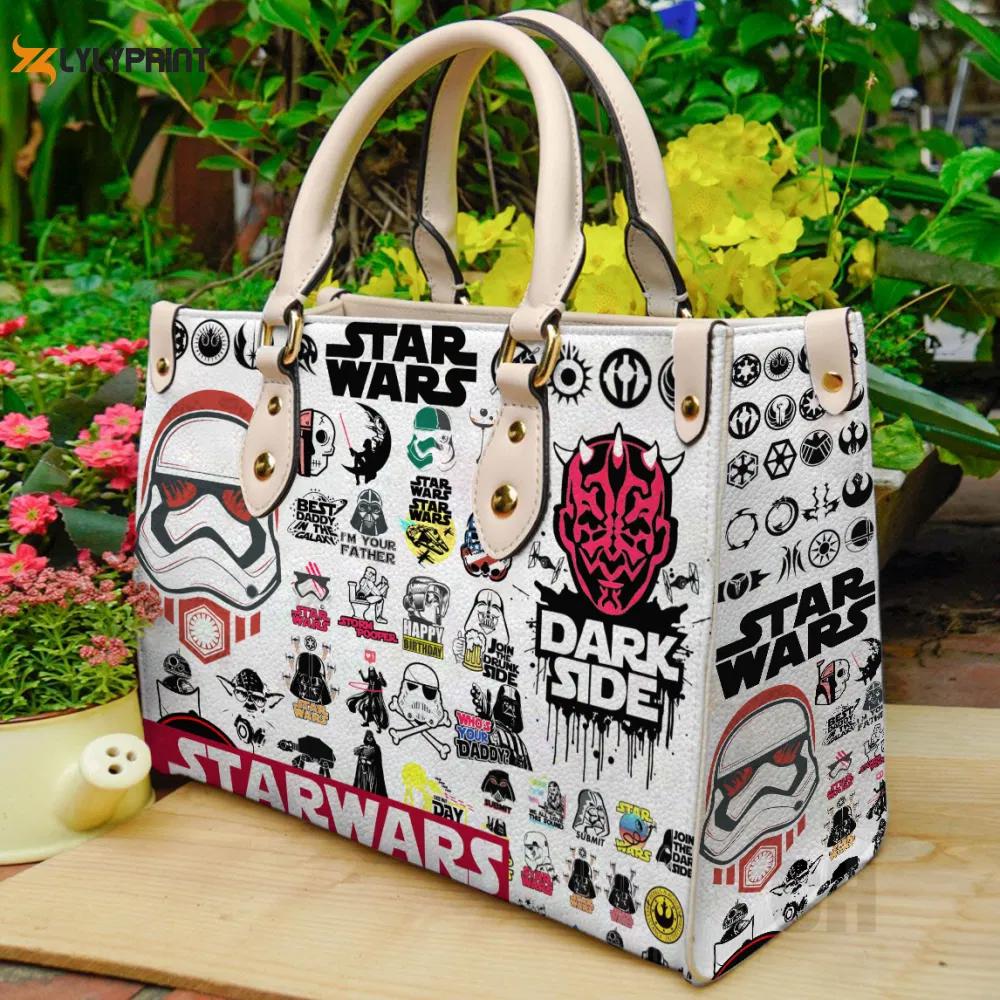 Star wars lover leather bag for women gift 2156 Women Leather Hand Bag