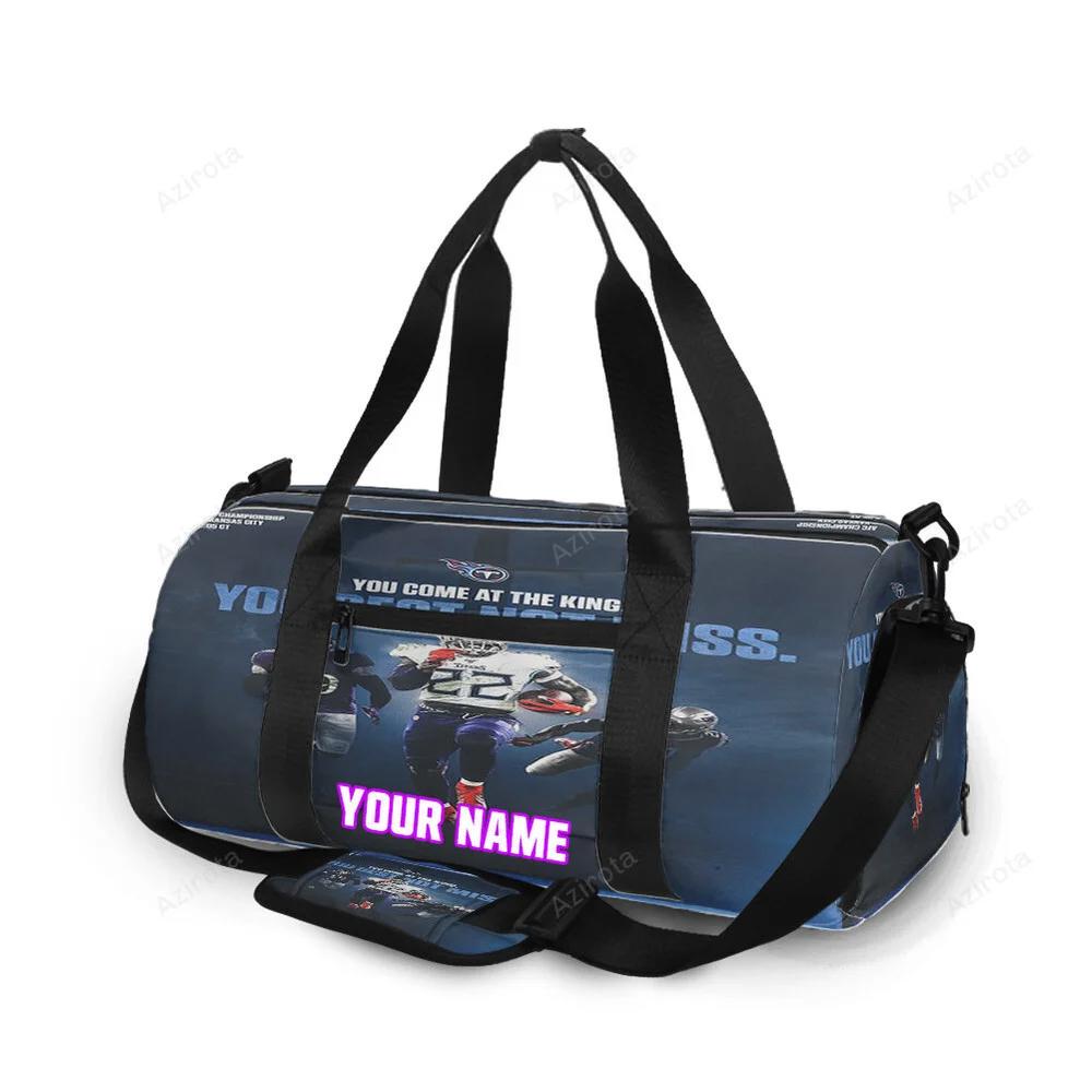 Tennessee titans players2 personalized name travel bag gym bag 573 Travel Bag