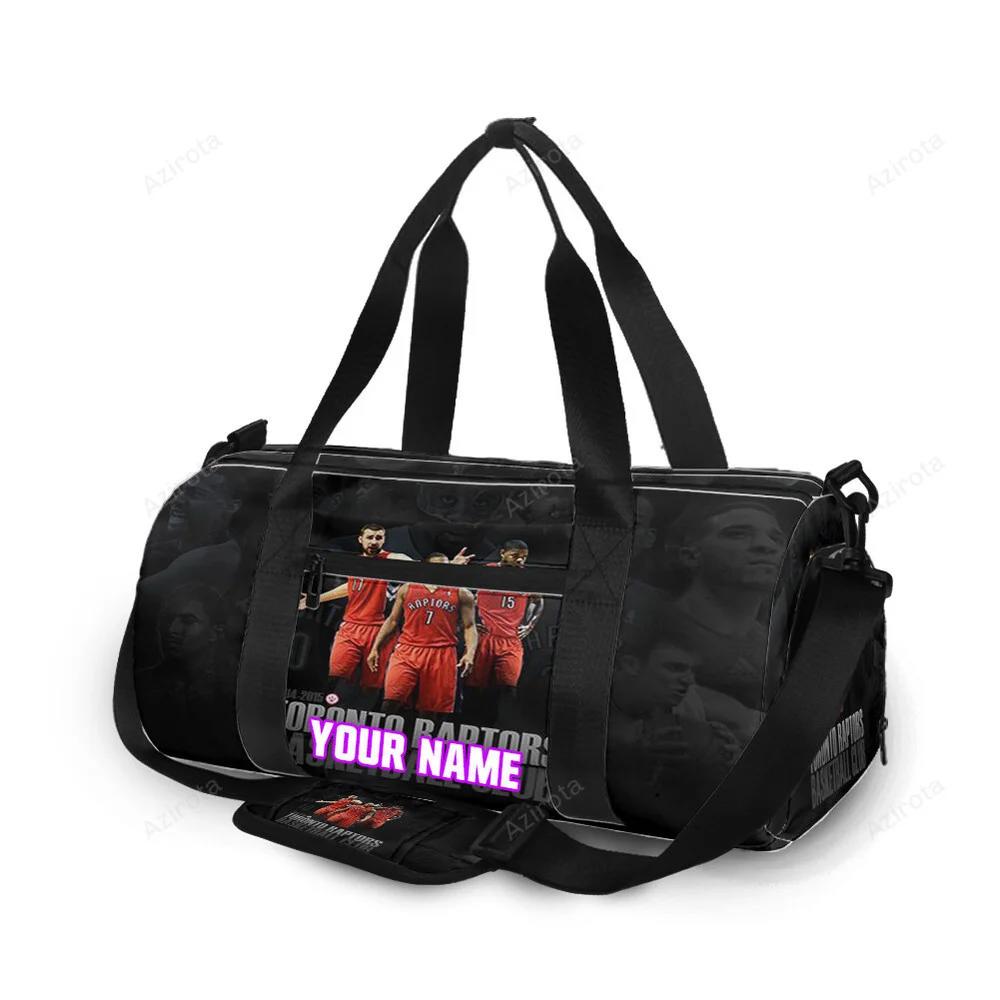 Toronto raptors all players5 personalized name travel bag gym bag 2410 Travel Bag