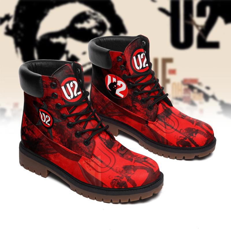 U2 rock band form timboots hot 2023 Timboots Shoes