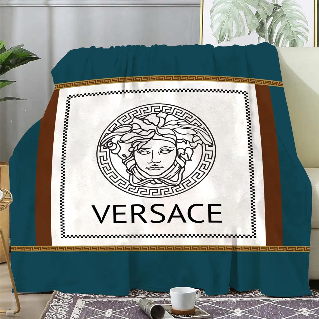Versace luxury brand premium blanket fleece home decor 60 Blanket Fleece