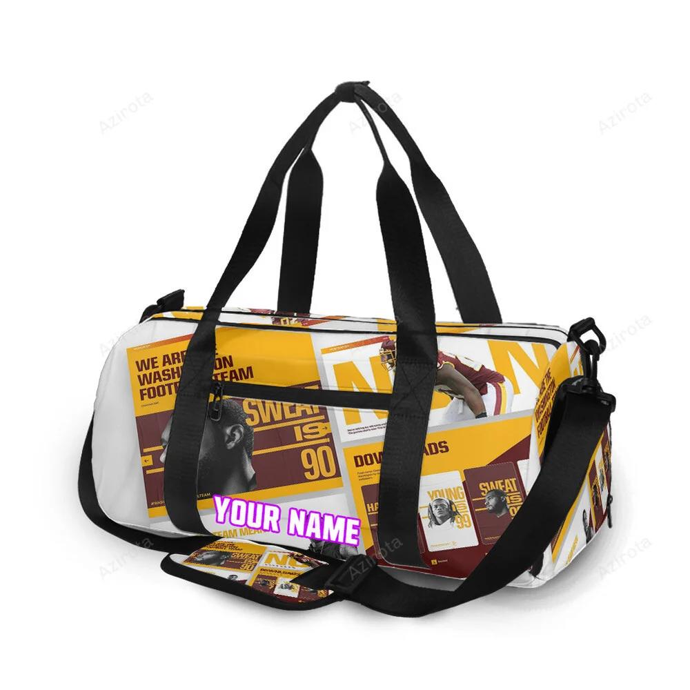 Washington football team all players1 personalized name travel bag gym bag 989 Travel Bag