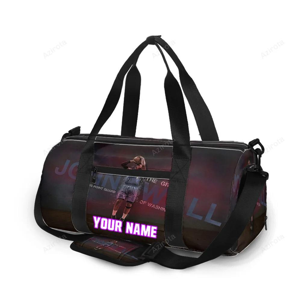 Washington wizards john wall1 personalized name travel bag gym bag 2459 Travel Bag
