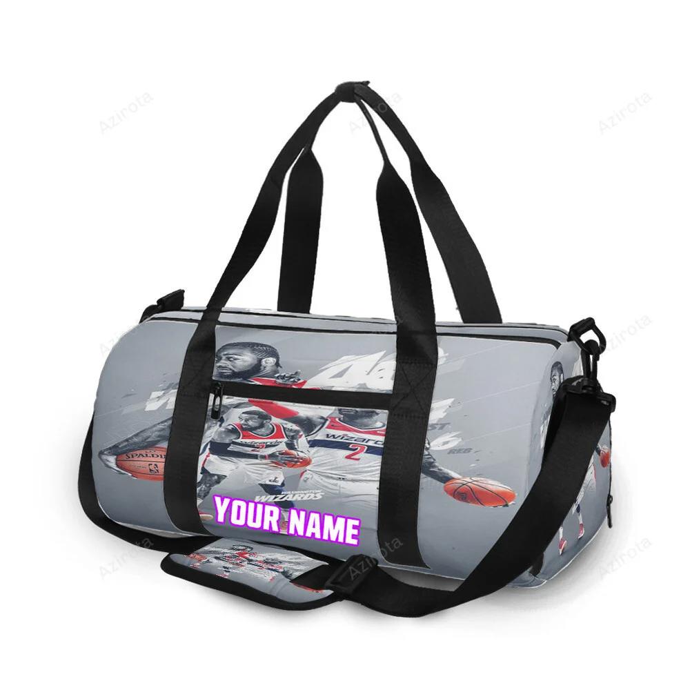 Washington wizards john wall8 personalized name travel bag gym bag 2627 Travel Bag