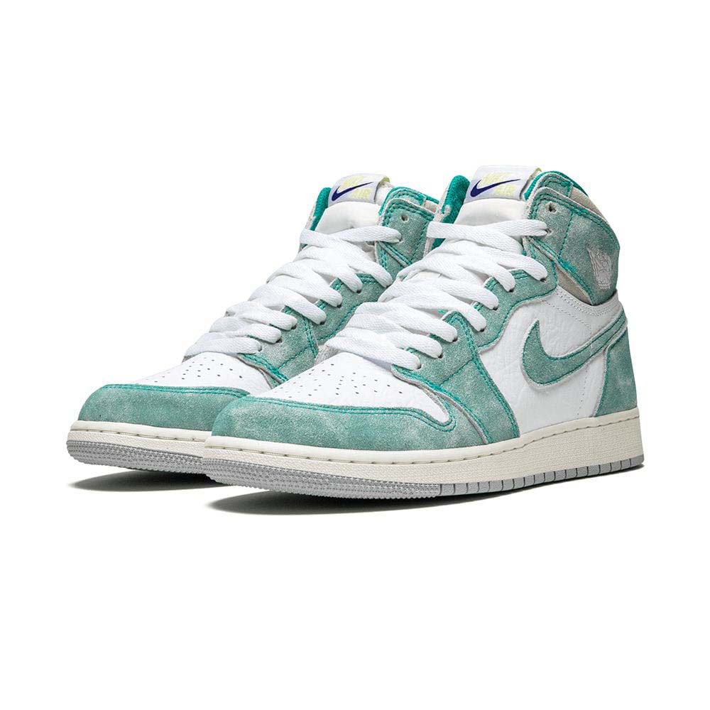 Youth air jordan 1 retro high og gs turbo green