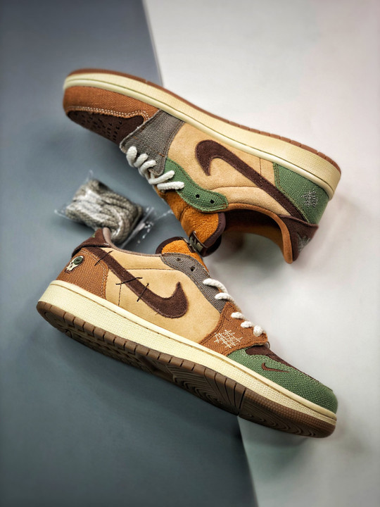 Zion williamson x air jordan 1 low og  voodoo dz7292-200