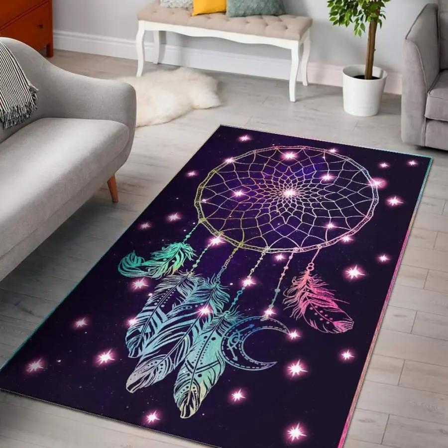 Basenji cute area rug living room rug home decor Rectangle Rug