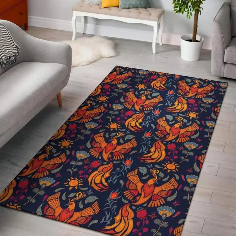 Bowling pattern print area rug living room rug home decor Rectangle Rug