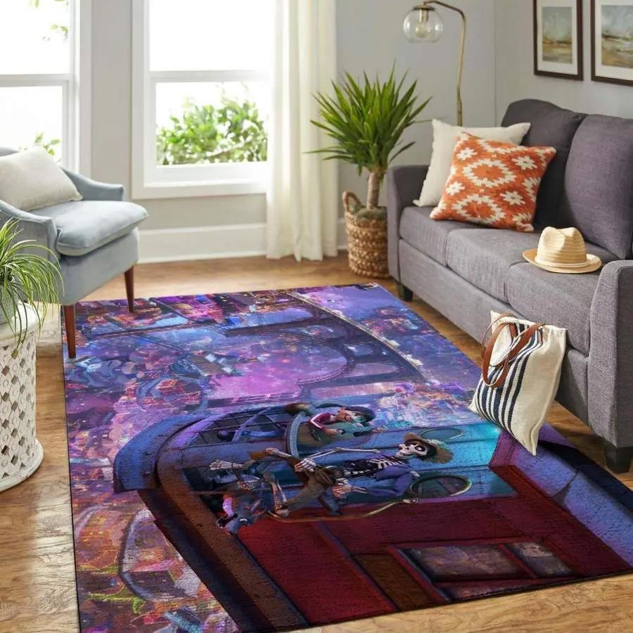 Heavy equipment area rug living room rug home decor 02182 home decor bedroom living room decor Rectangle Rug