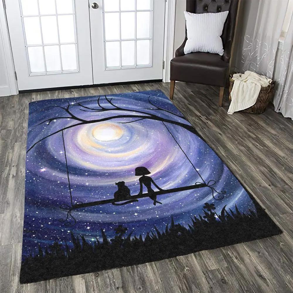 Mountain forest dhc1610148m rug living room rug home decor Rectangle Rug