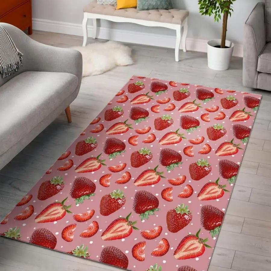 Queen king corgi pattern print area rug living room rug home decor Rectangle Rug