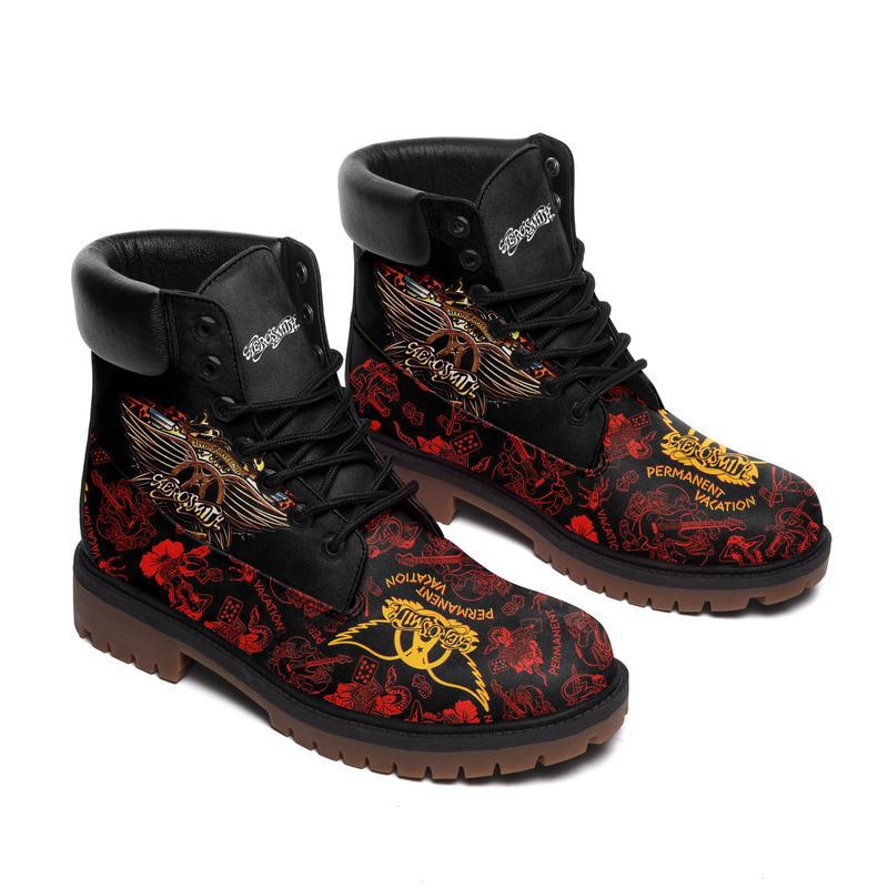 Aerosmith rock band form timboots hot 2023 Timboots Shoes