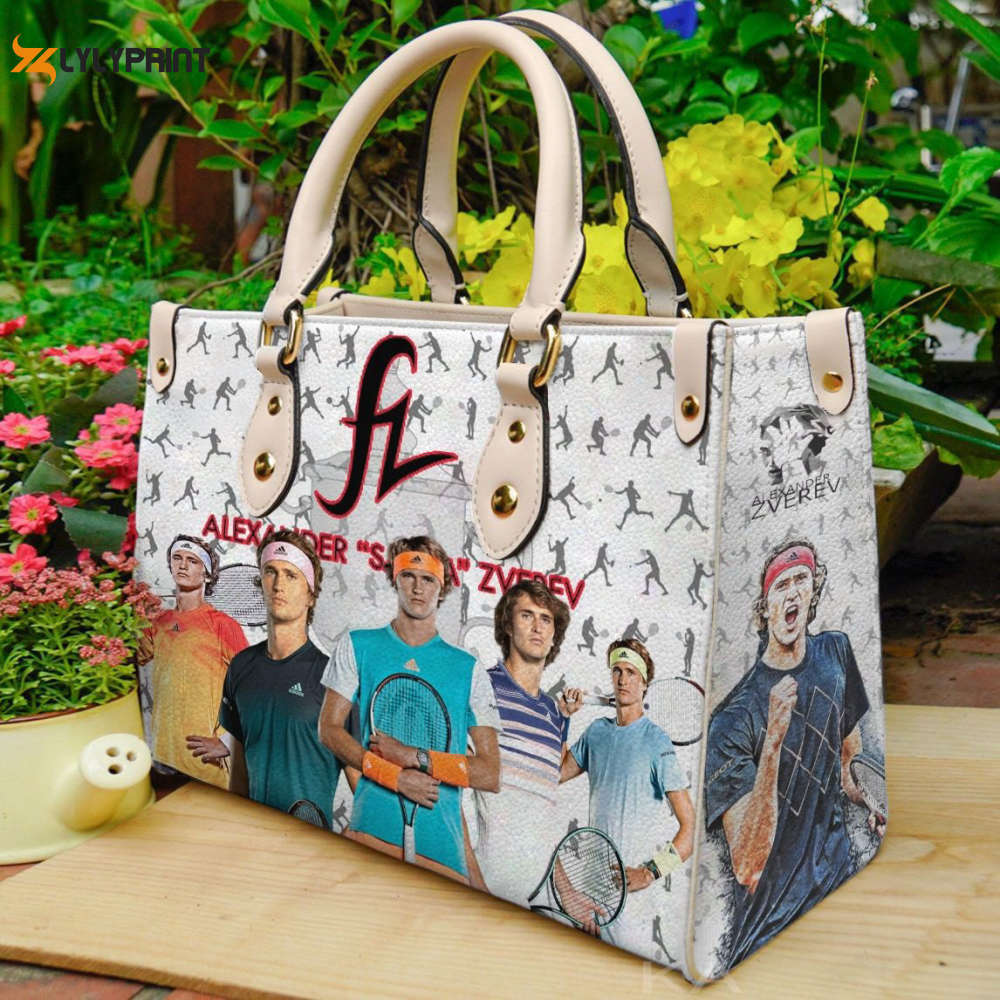 Alexander zverev leather handbag  gift for women 4596 Women Leather Hand Bag