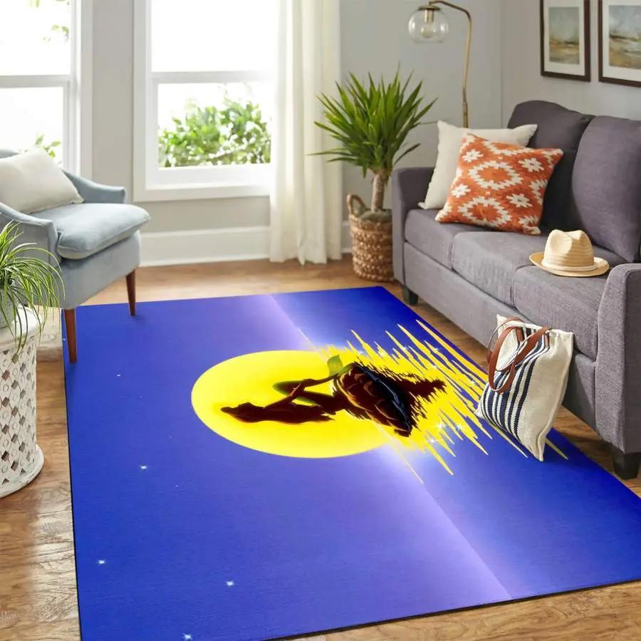Aliens xenomorph abstract art area rug living room rug home decor home decor bedroom living room decor Rectangle Rug