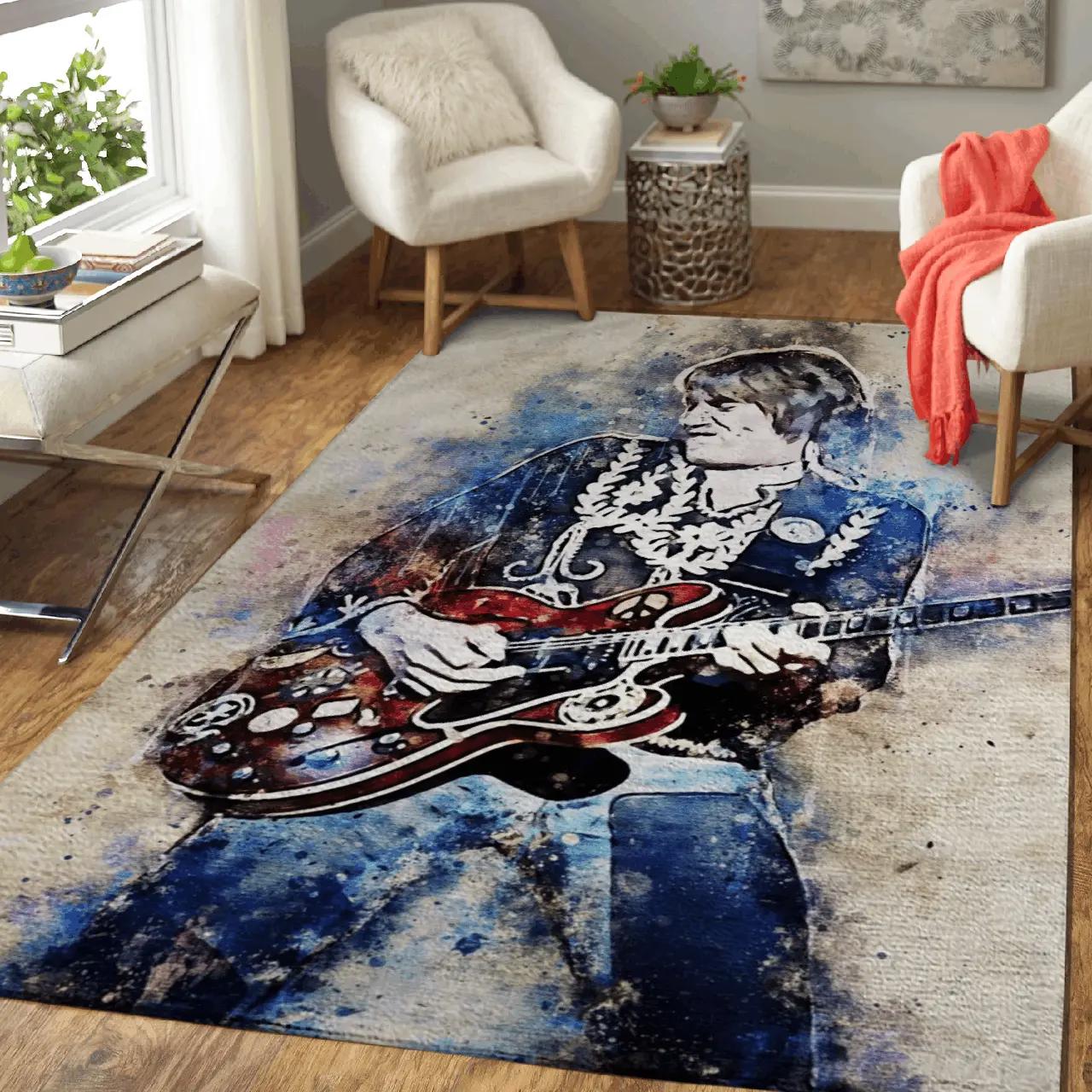 Alvin lee music world art for fans area rug living room carpet rug regtangle carpet floor decor home decor Rectangle Rug