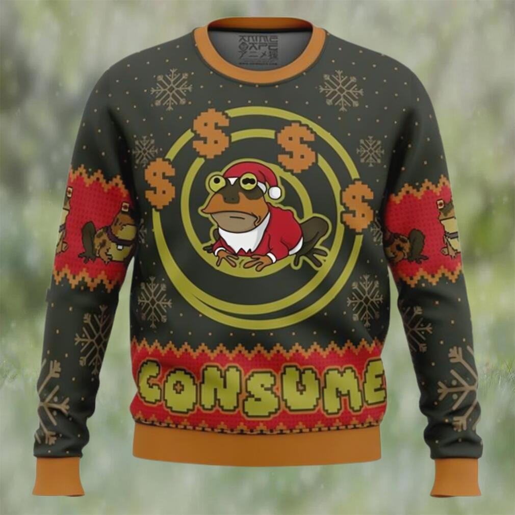 Anime sweater consume futurama ugly christmas sweater Christmas Ugly Sweater