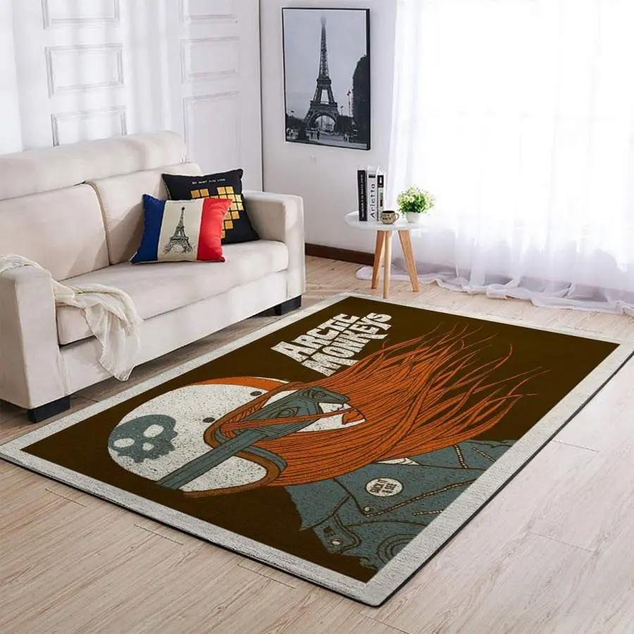 Arctic monkeys area rug living room rug home decor music ofd 1910101 Rectangle Rug