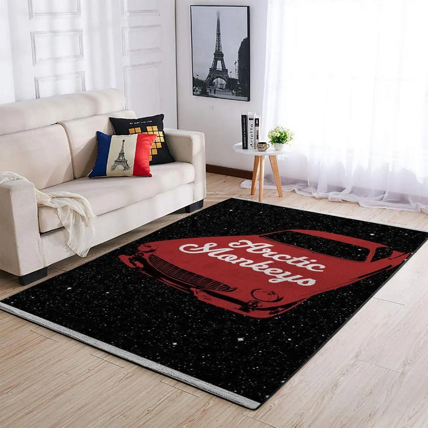 Arctic monkeys area rug music ofd 1910102 area rug living room carpet rug regtangle carpet floor decor home decor Rectangle Rug