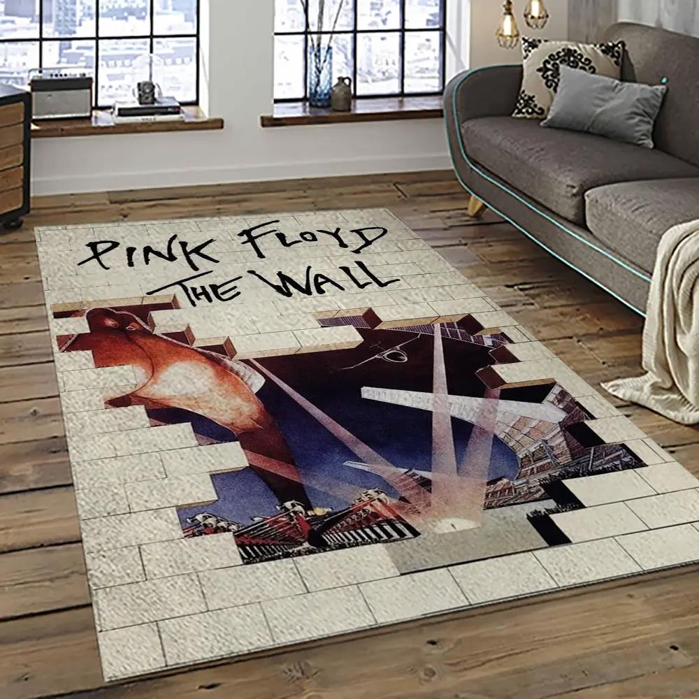 Band pink floyd music carpet rectangle area rug for living room bedroom decor pfo19 Rectangle Rug