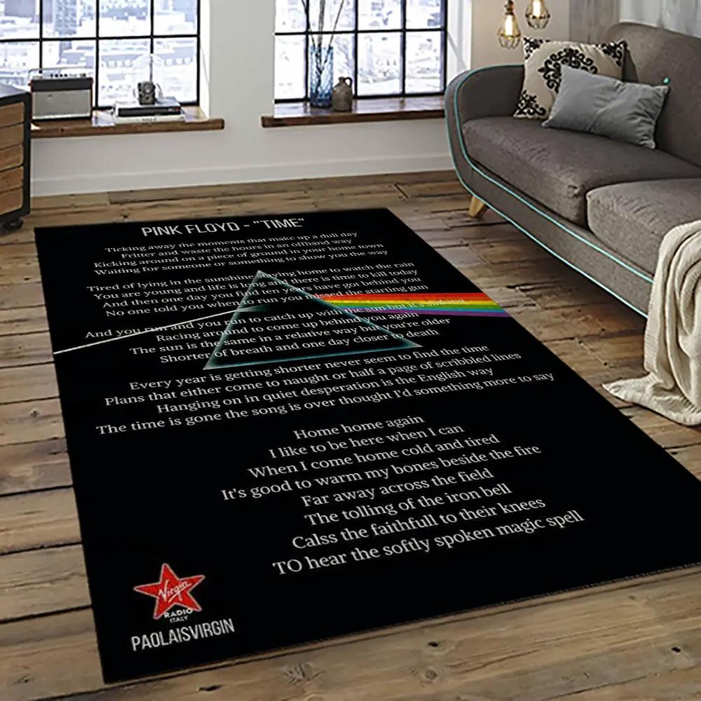 Band pink floyd music carpet rectangle area rug for living room bedroom decor pfo25 Rectangle Rug